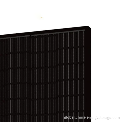 Monocrystallline Solar Panel 410W Gorgeous Full Black Solar Module Panel Supplier